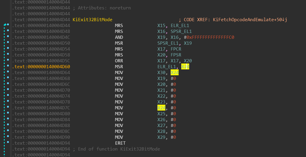 KiEnter32BitMode (ARM64)